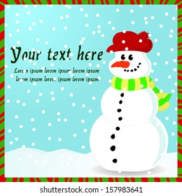 Cute christmas card