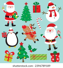 Cute Christmas Character vector image