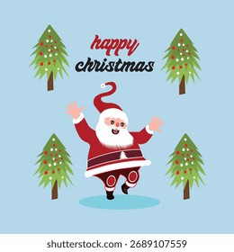 Vector lindo de la Colección de los caracteres de las Navidades.