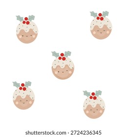 Conjuntos de galletas de Navidades lindas, papel digital de Festiva de jengibre.
