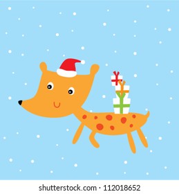 cute christmas deer