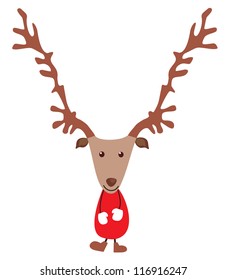 cute Christmas deer