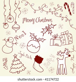  Cute Christmas   doodles