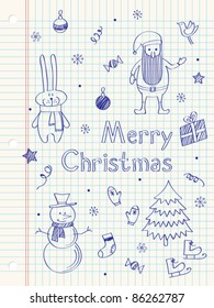 Cute Christmas doodles