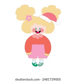 Lindo elemento de Navidades, Vector de Navidades encantadoras 