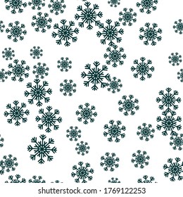Cute christmas elements seamless pattern background