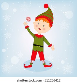 Cute Christmas elf