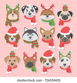 Dog Christmas Cartoon Images Stock Photos Vectors Shutterstock