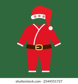 Cute Christmas Pajamas and Santa Outfits, Costume for Festive Celebrations