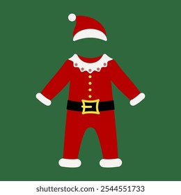 Cute Christmas Pajamas and Santa Outfits, Costume for Festive Celebrations