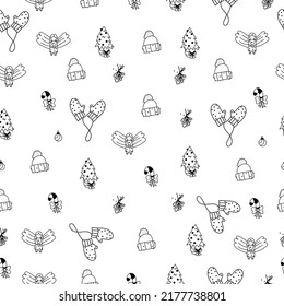 Cute, Christmas pattern in modern scandinavian style in vector. Absctract nordic geometric design for winter decoration interior, print posters, greating card, bussines banner, wrapping.