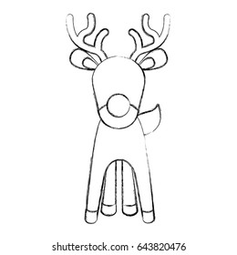 cute christmas reindeer