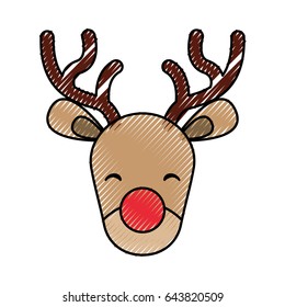 cute christmas reindeer