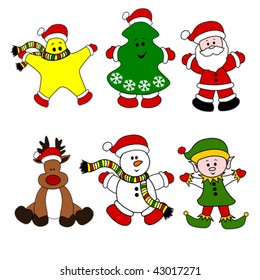 Cute Christmas Santa Set 07