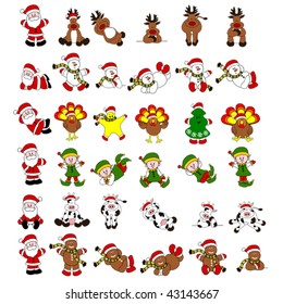 Cute Christmas Santa Set 10