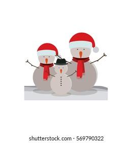 Cute christmas scenery