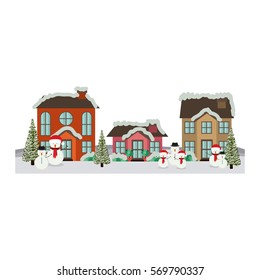 Cute christmas scenery