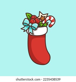 cute christmas socks SUITABLE FOR MASCOT LOGO, STICKER, T-SHIRT AND RELATED BUSINESS