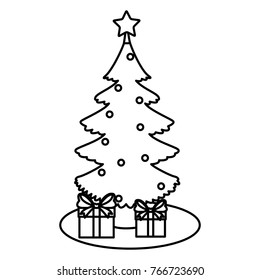 Cute Christmas tree