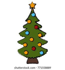 Cute Christmas tree