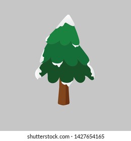 Cute Christmas Tree vector illustration