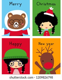 cute christmas vector
