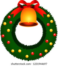 Cute Christmas wreath