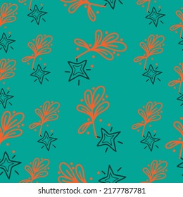 Cute, christmas,vector pattern in a cozy, winter style. Abstract,scandinavian design for winter interior decoration, print posters, greeting cards, business banners, packaging.