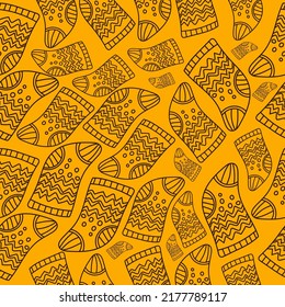 Cute, christmas,vector pattern in a cozy, winter style. Abstract,scandinavian design for winter interior decoration, print posters, greeting cards, business banners, packaging.