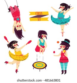 Cute circus set