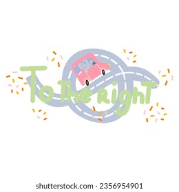 Cute city cards with phrases