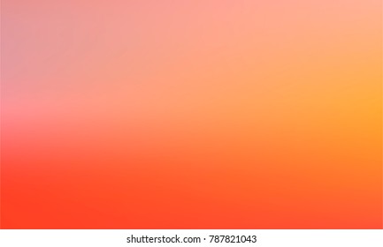 Cute And Classy Pink And Orange Gradient Background