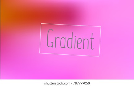 Cute and Classy Pink, Red and Orange Gradient Background with Text