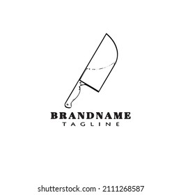diseño de dibujos animados del logotipo de limpiador lindo icono de diseño de dibujos animados negro ilustración de vector aislado