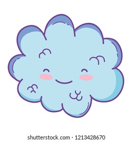 Vector Illustration Sleeping Girl On Cloud Stock Vector (Royalty Free ...