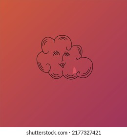 Cute Cloud Character Animation Pictures