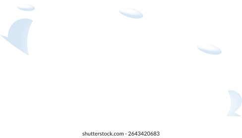 Cute Cloud Gradient Illustration. Weather Icon Concept Isolated