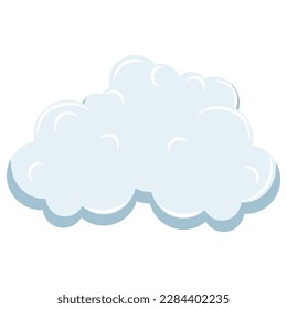 süße Wolkenform-Grafik