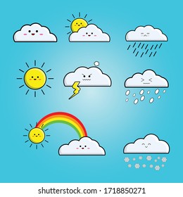 Cute cloud vector ilustration. isolated design for sticker, patch, scarpbook