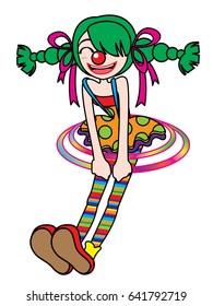 1000 Girl Clowns Stock Images Photos Vectors Shutterstock