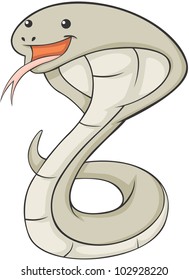 Cute Cobra Cartoon