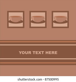 cute coffee card