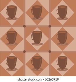 cute coffee pattern