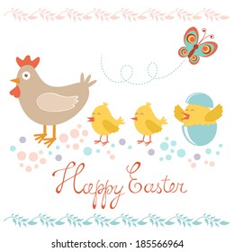 Cute collection of Easter related graphic elements