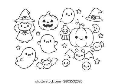 Cute collection hand drawn