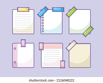 Cute collection of sticky note
