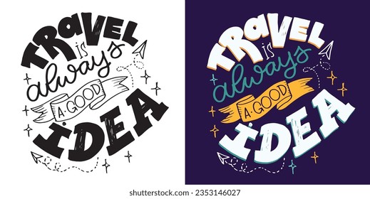 Cute color lettering postcard motivation - t-shirt design, tee design, art design lettering, mug print, bag print.