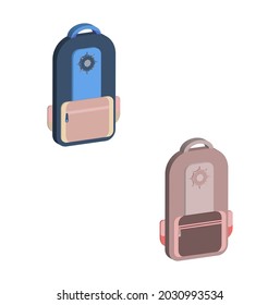 Mochila escolar de color agudo para niños pequeños, niños y niñas, ideal para guarderías, preescolares y jardines de infancia, 