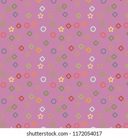 Cute colorful abstract background collections that pattern, geometric, templates design in a4 papers- vector illustration Eps 10.
