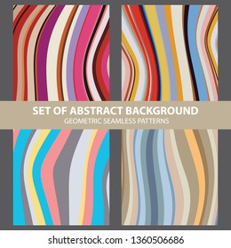 Cute colorful abstract background collections that pattern, geometric, templates design - vector illustration Eps 10.